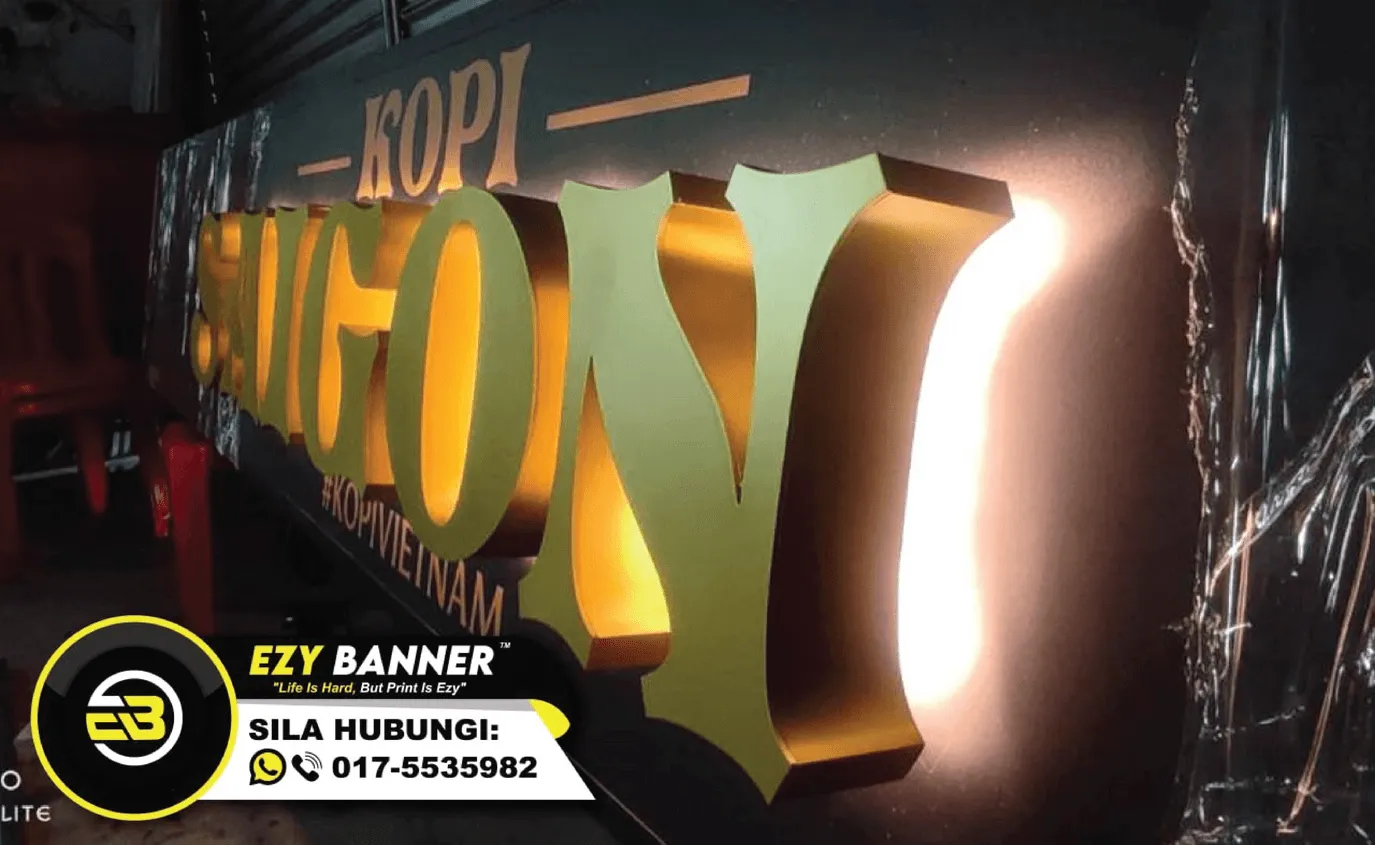 3D LED Sign